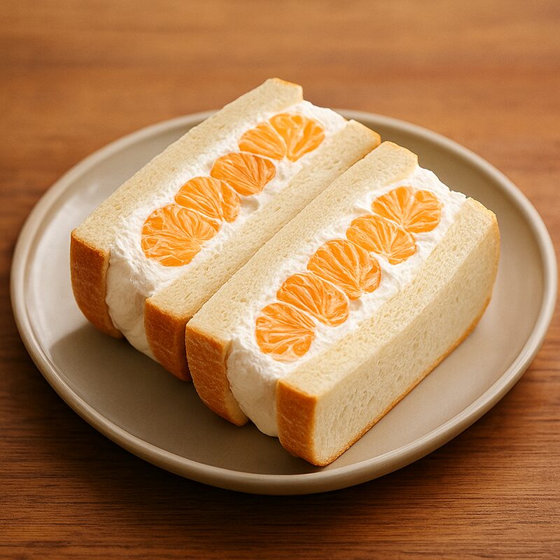 季節のフルーツサンド（冬）