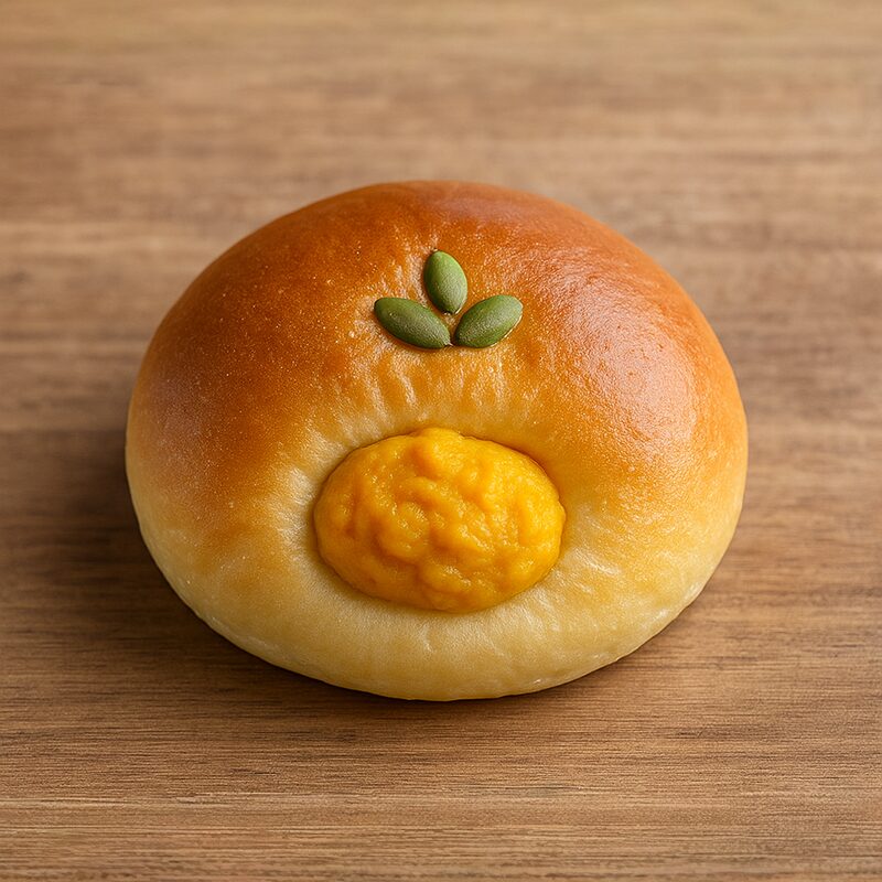 かぼちゃクリームパン