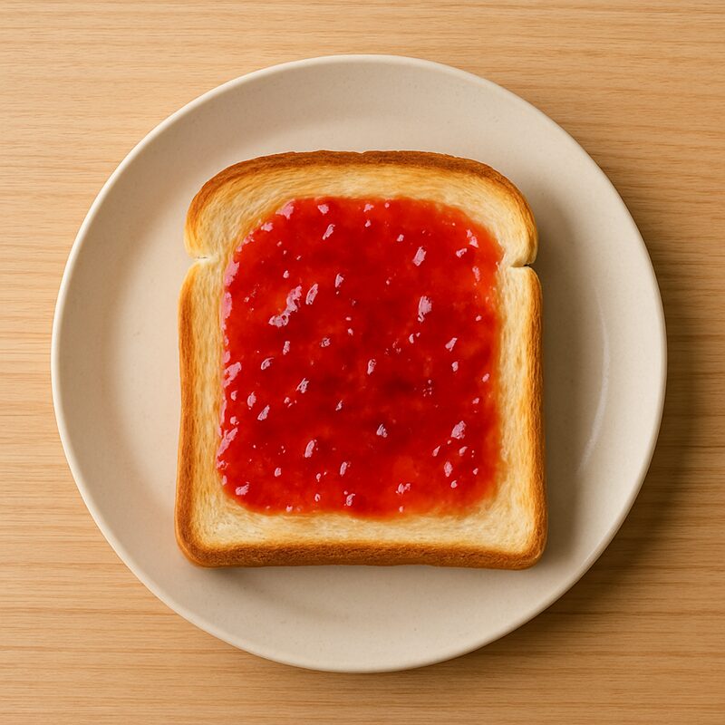 トースト（ジャム）